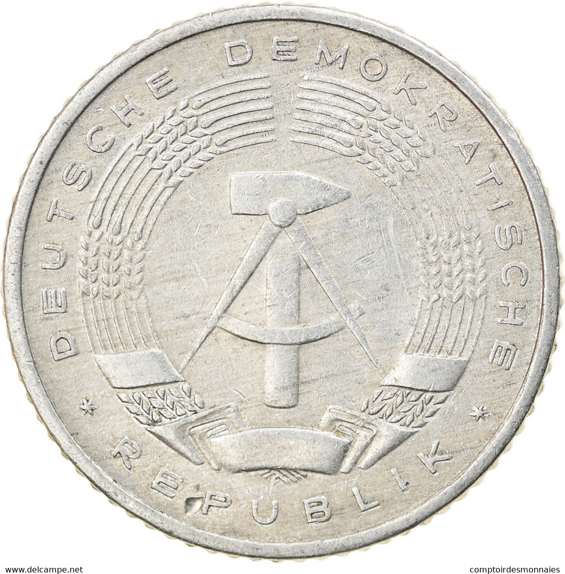 Monnaie, GERMAN-DEMOCRATIC REPUBLIC, 50 Pfennig, 1981, Berlin, TTB, Aluminium - 50 Pfennig