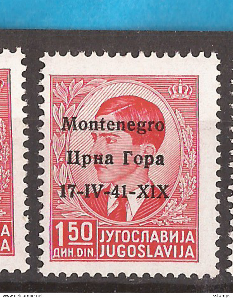 2021-03 -01 ITCGOK   1941 ITALIA MONTENEGRO OCCUPAZZIONE EXCELLENT QUALITY FOR THE COLLECTION  MNH - Montenegro