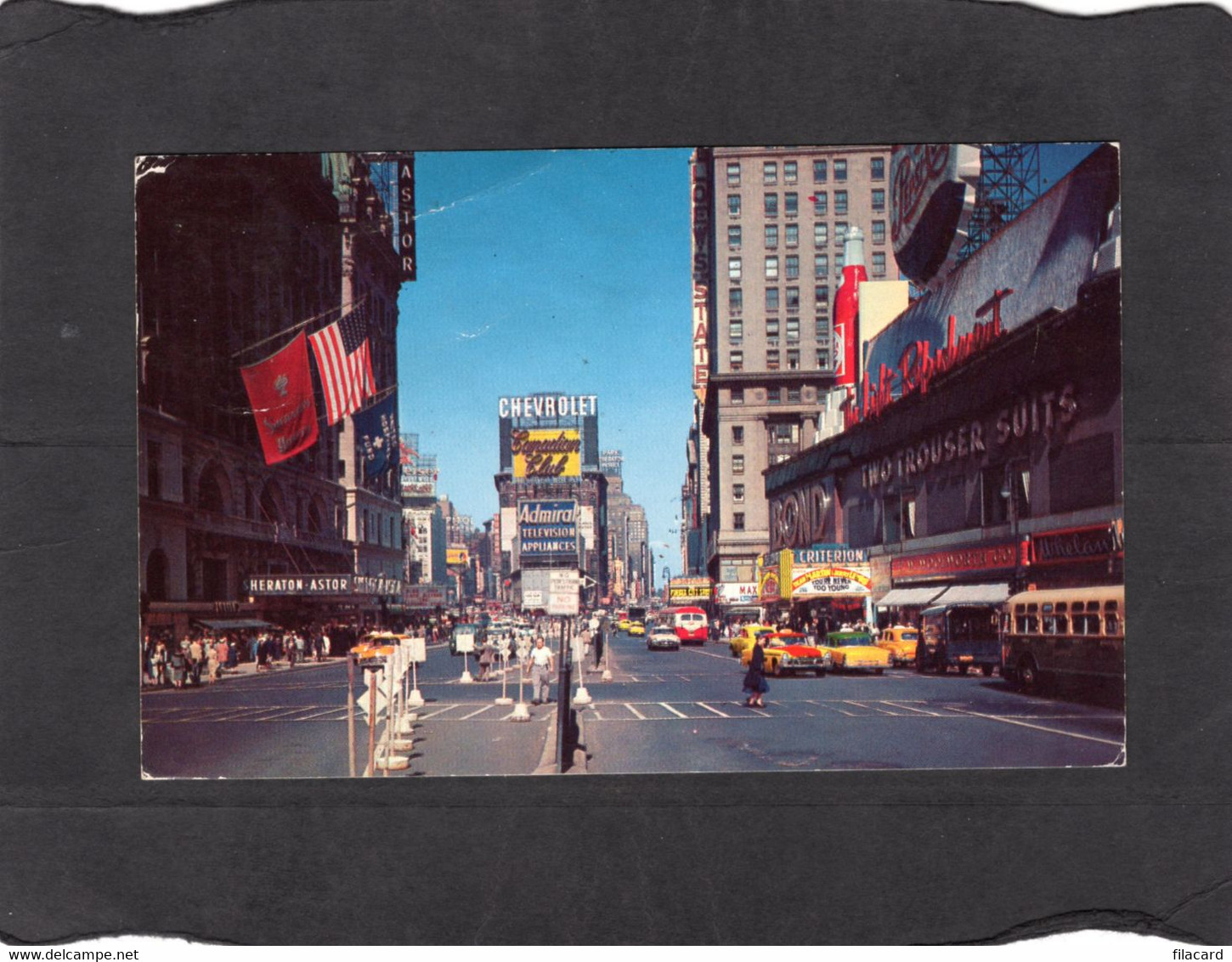 98594     Stati  Uniti,  Times  Square,  New York,  VG  1956 - Time Square