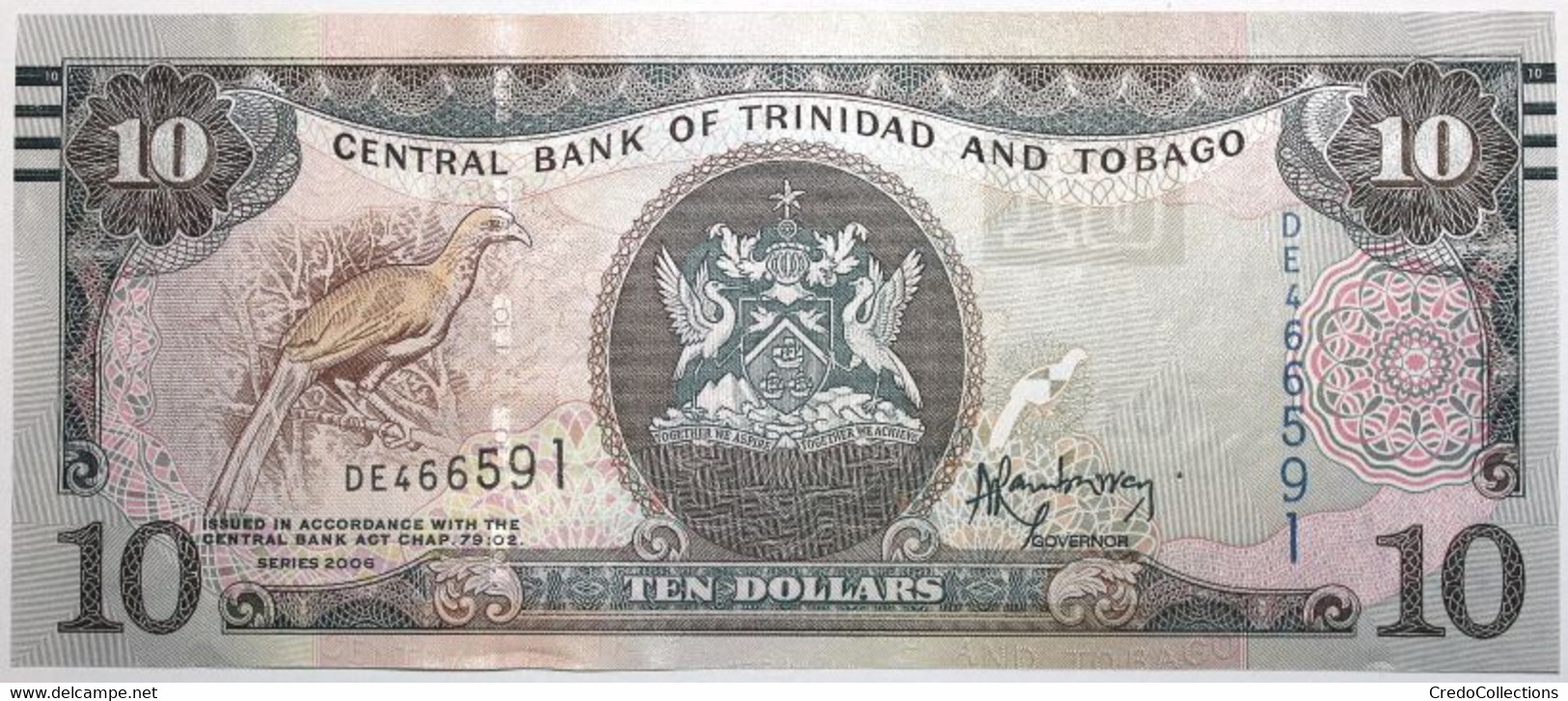 Trinitad Et Tobago - 10 Dollars - 2006 - PICK 57a - NEUF - Trinidad En Tobago