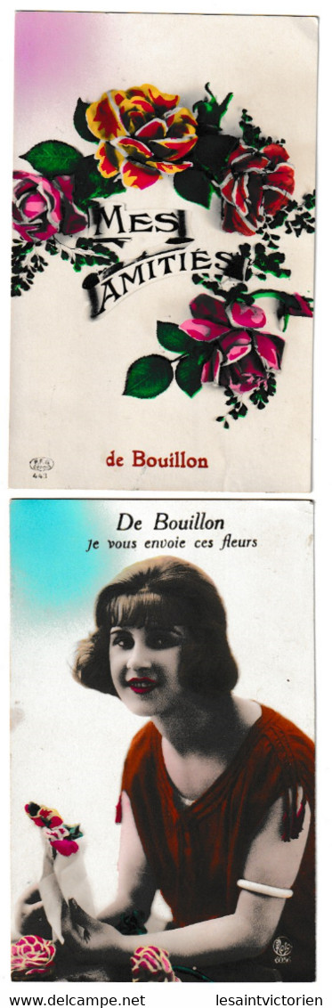BOUILLON SOUVENIR (2 CARTES) - Bouillon