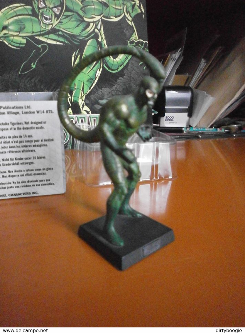 FIGURINE SCORPION - Collection SUPER HEROES MARVEL - EAGLEMOSS - Avec Sa Boîte Et Son Fascicule - Figuren - Metall