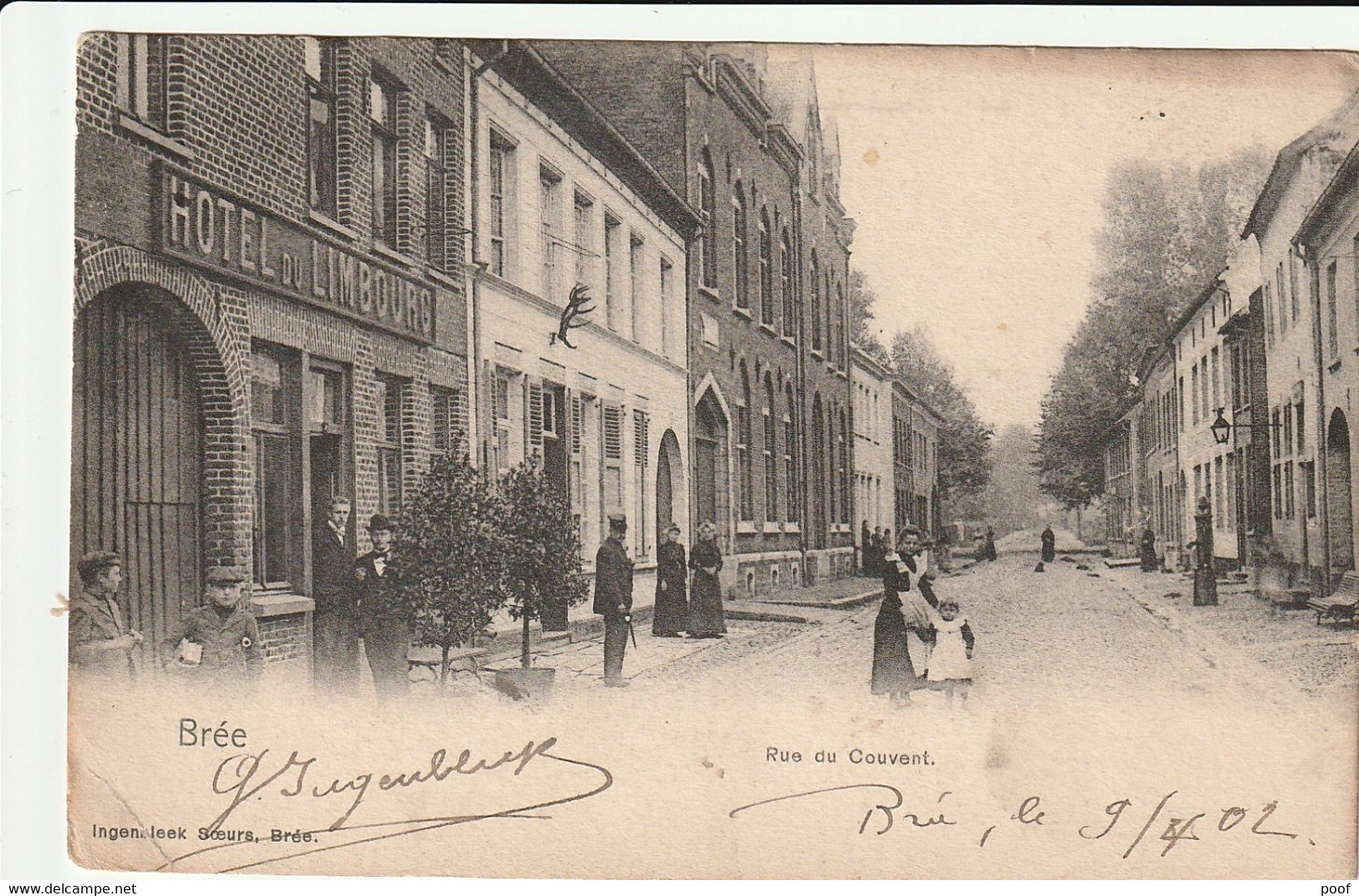 Bree : Rue Du Couvent 1902 - Bree