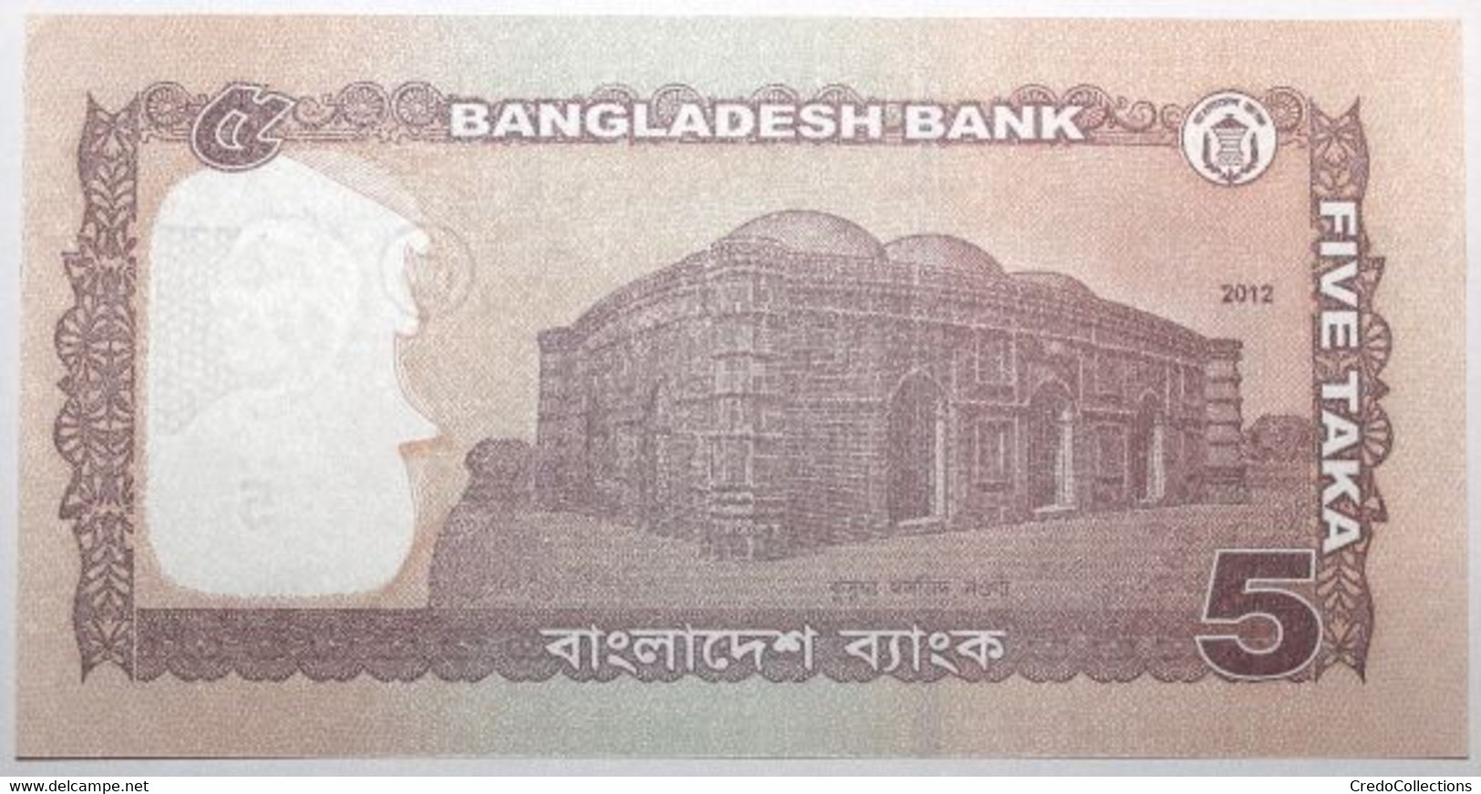 Bangladesh - 5 Taka - 2012 - PICK 53c - NEUF - Bangladesh