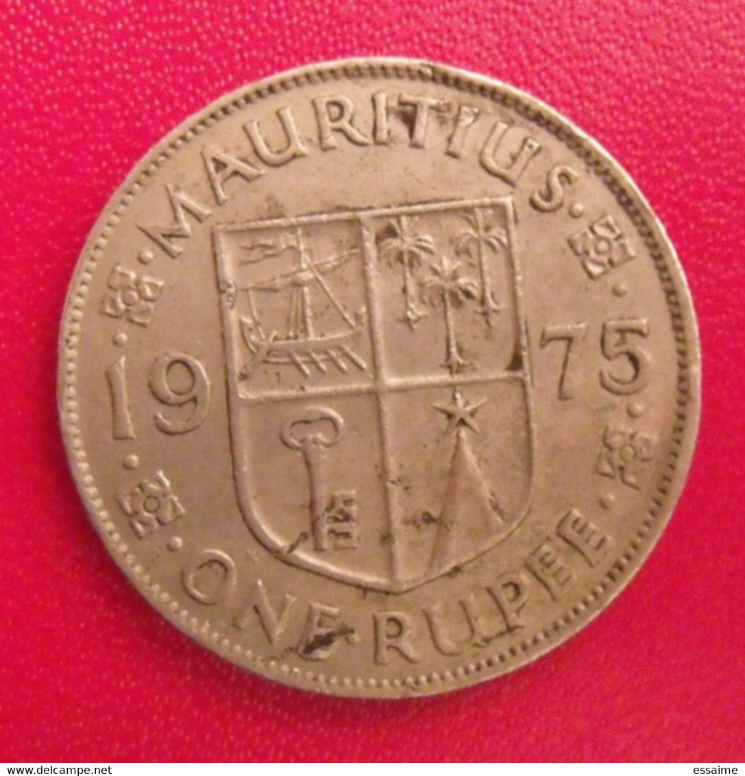 Ile Maurice. Mauritius. One Rupee 1975 - Maurice