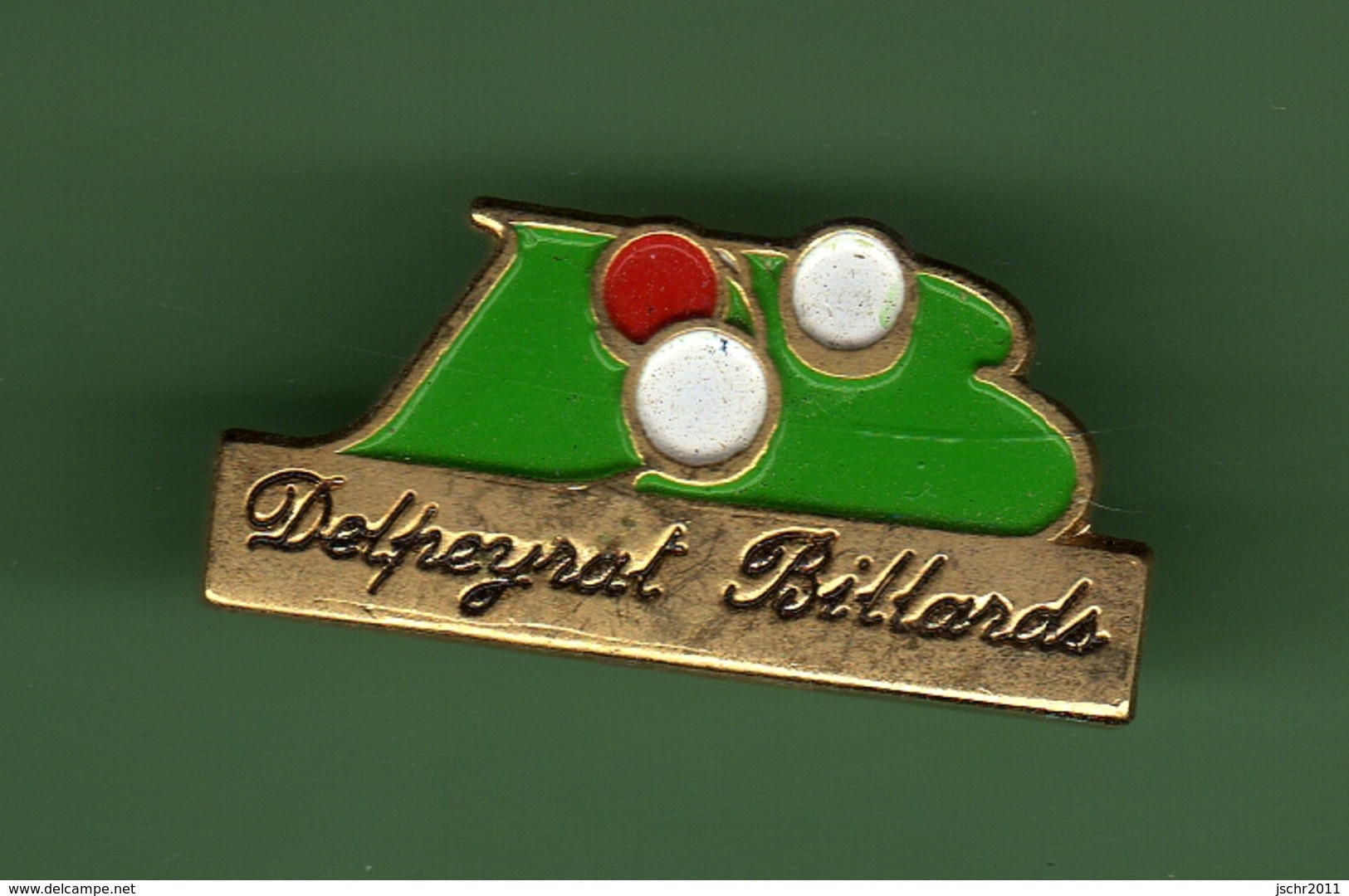 BILLARDS *** DELPEYRAT *** A012 - Billiards