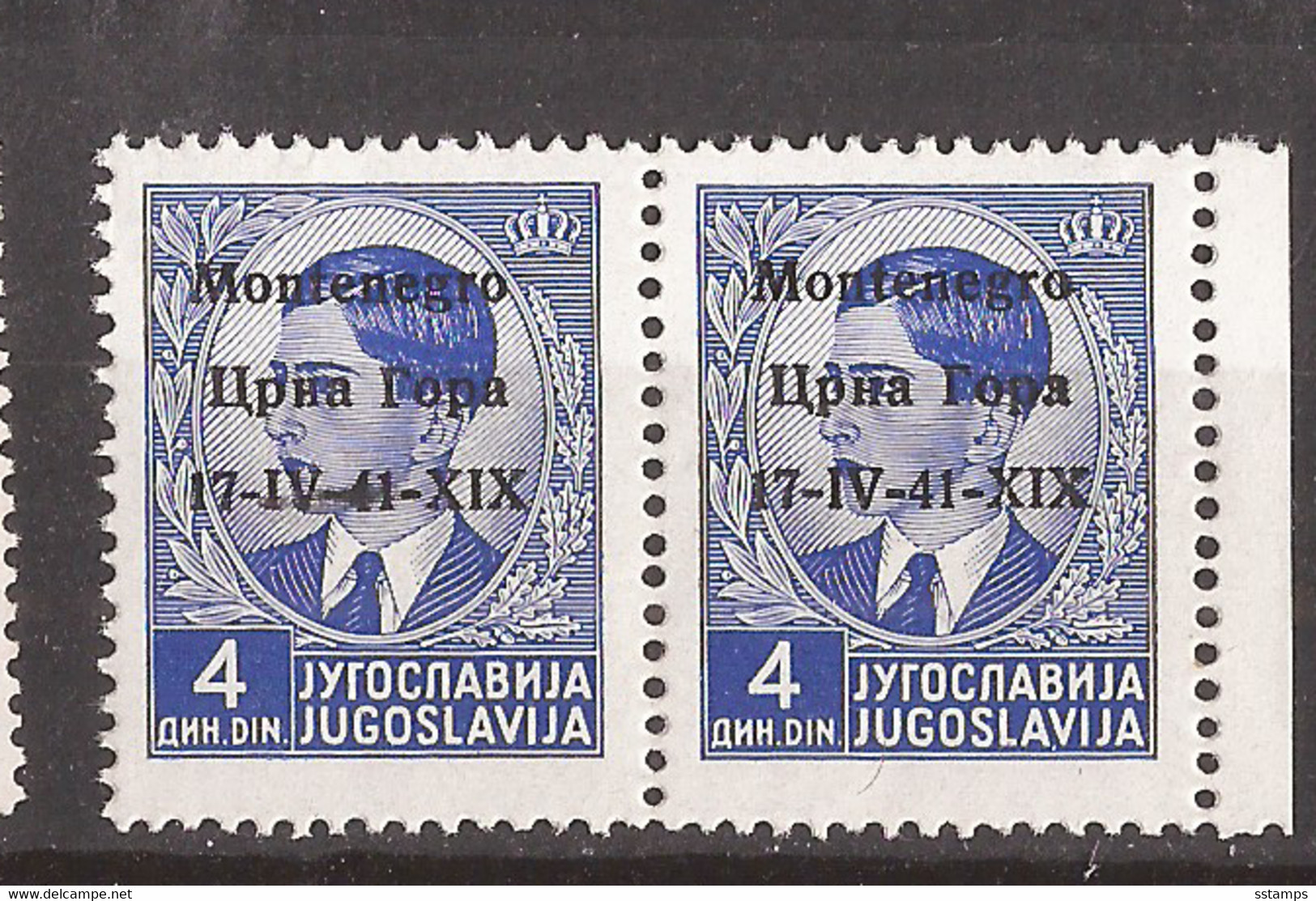 2021-03 -01 ITCGOK   1941 ITALIA MONTENEGRO OCCUPAZZIONE EXCELLENT QUALITY FOR THE COLLECTION  MNH - Montenegro