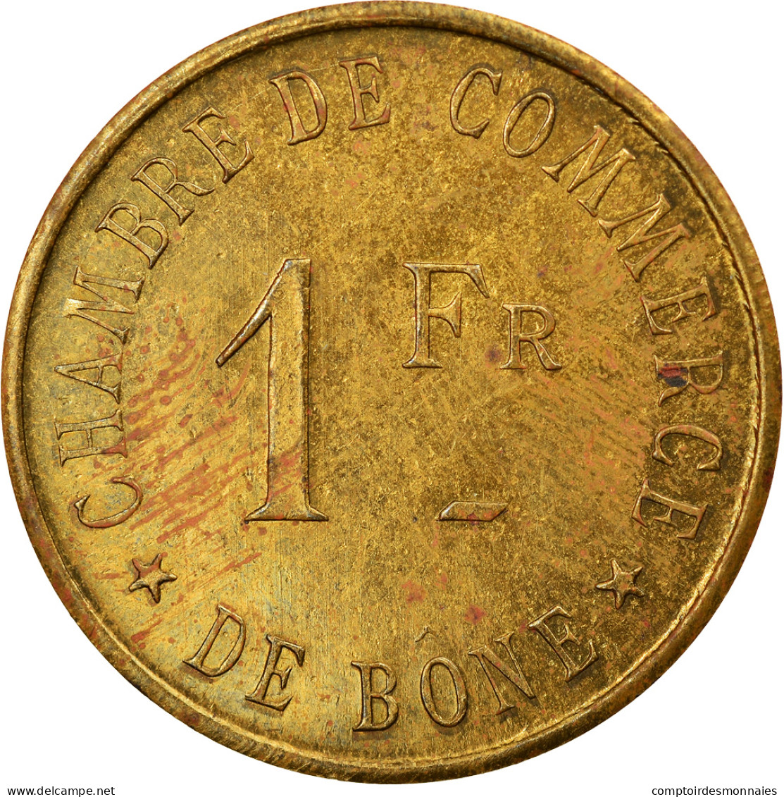 Monnaie, Algeria, Bône, Franc, Undated (1915), SUP, Laiton, Elie:15.3 - Monedas / De Necesidad