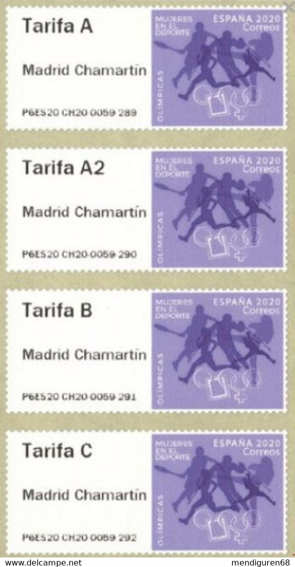 ESPAGNE SPANIEN SPAIN ESPAÑA 2020 YEAR BOOK WITH ALL ATM LABELS  TODOS LOS SELLOS ATM DEL AÑO MNH