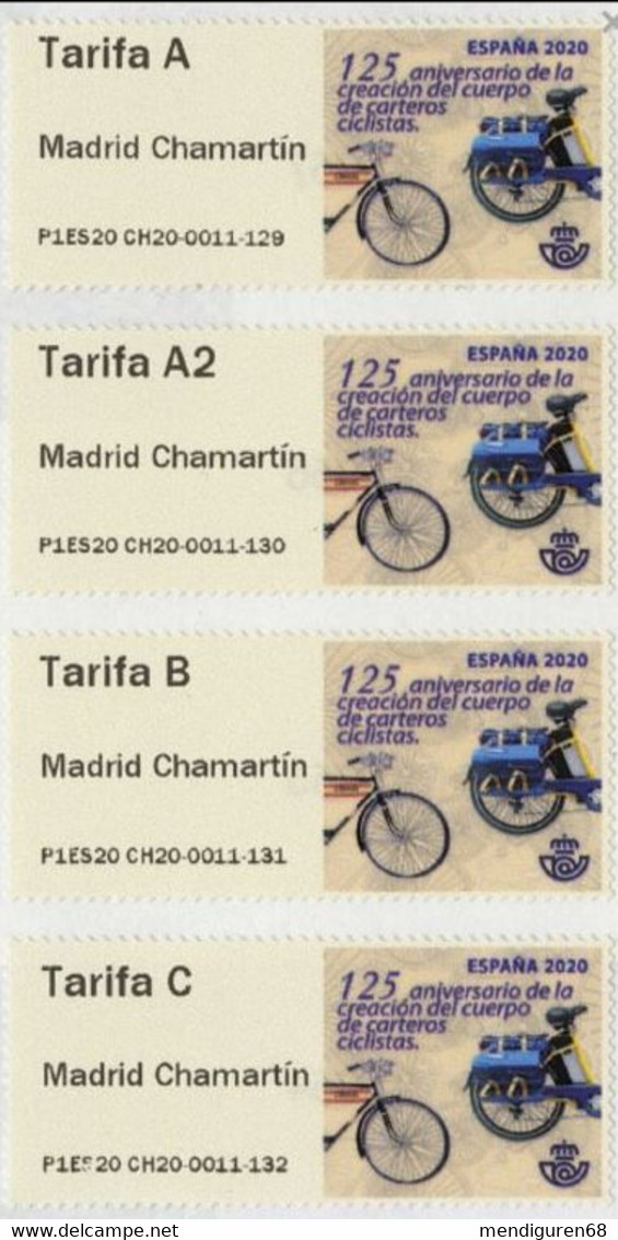 ESPAGNE SPANIEN SPAIN ESPAÑA 2020 YEAR BOOK WITH ALL ATM LABELS  TODOS LOS SELLOS ATM DEL AÑO MNH