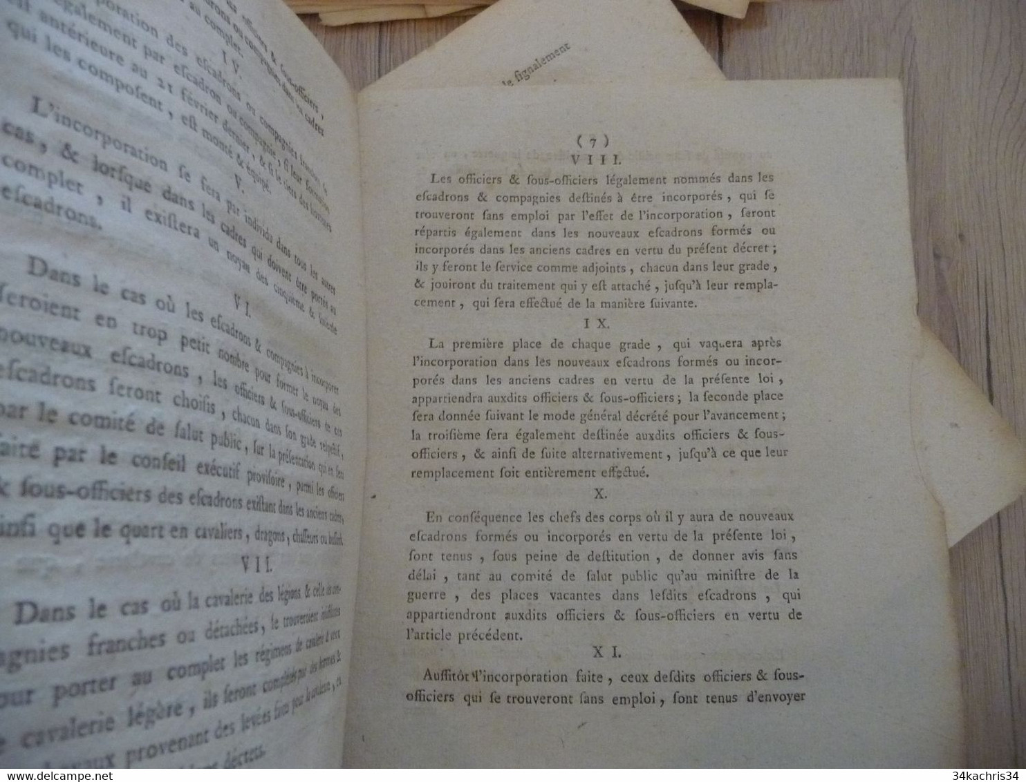 Révolution Décret  Convention Nationale 10/06/1793 Mode De Partage Des Biens Communaux - Wetten & Decreten