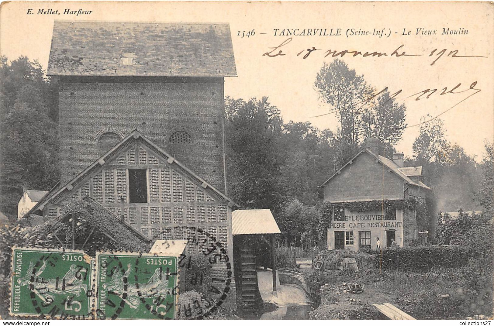 76-TANCARVILLE- LE VIEUX MOULIN - Tancarville