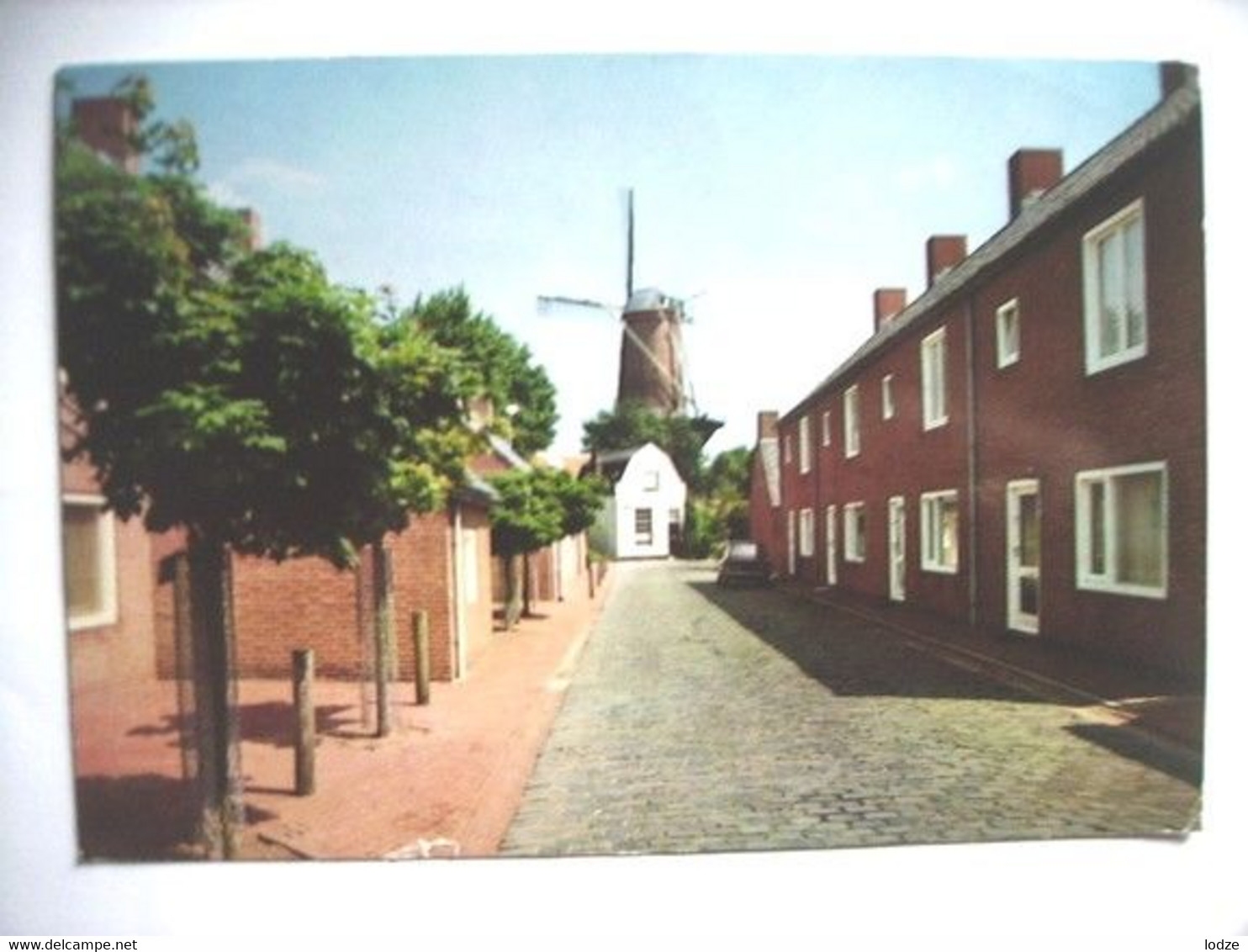 Nederland Holland Pays Bas Hulst Met Molen En Watermolenstraat - Hulst