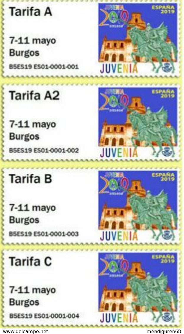 ESPAGNE SPANIEN SPAIN ESPAÑA 2090 YEAR BOOK WITH ALL ATM LABELS MNH