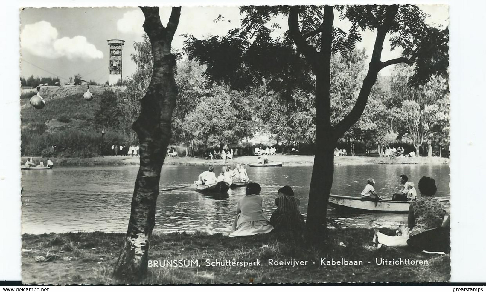 Postcard Rp Limburg Brunssum Schutterspark  Unused - Brunssum