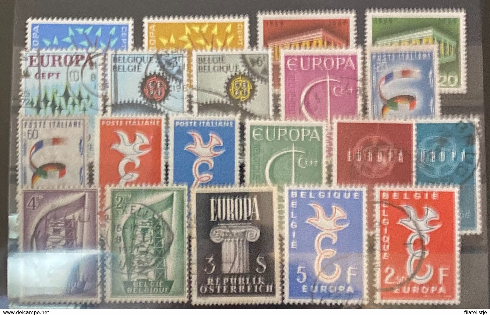 Verzameling Zegels Europa Cent - Colecciones