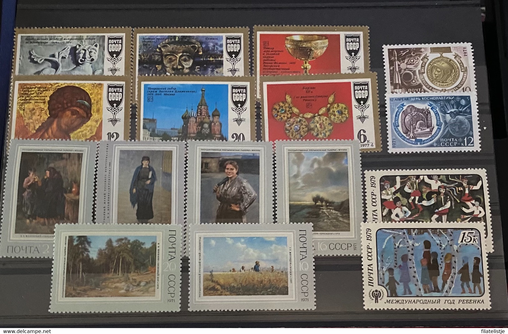 Verzameling Zegels Rusland Postfris - Colecciones