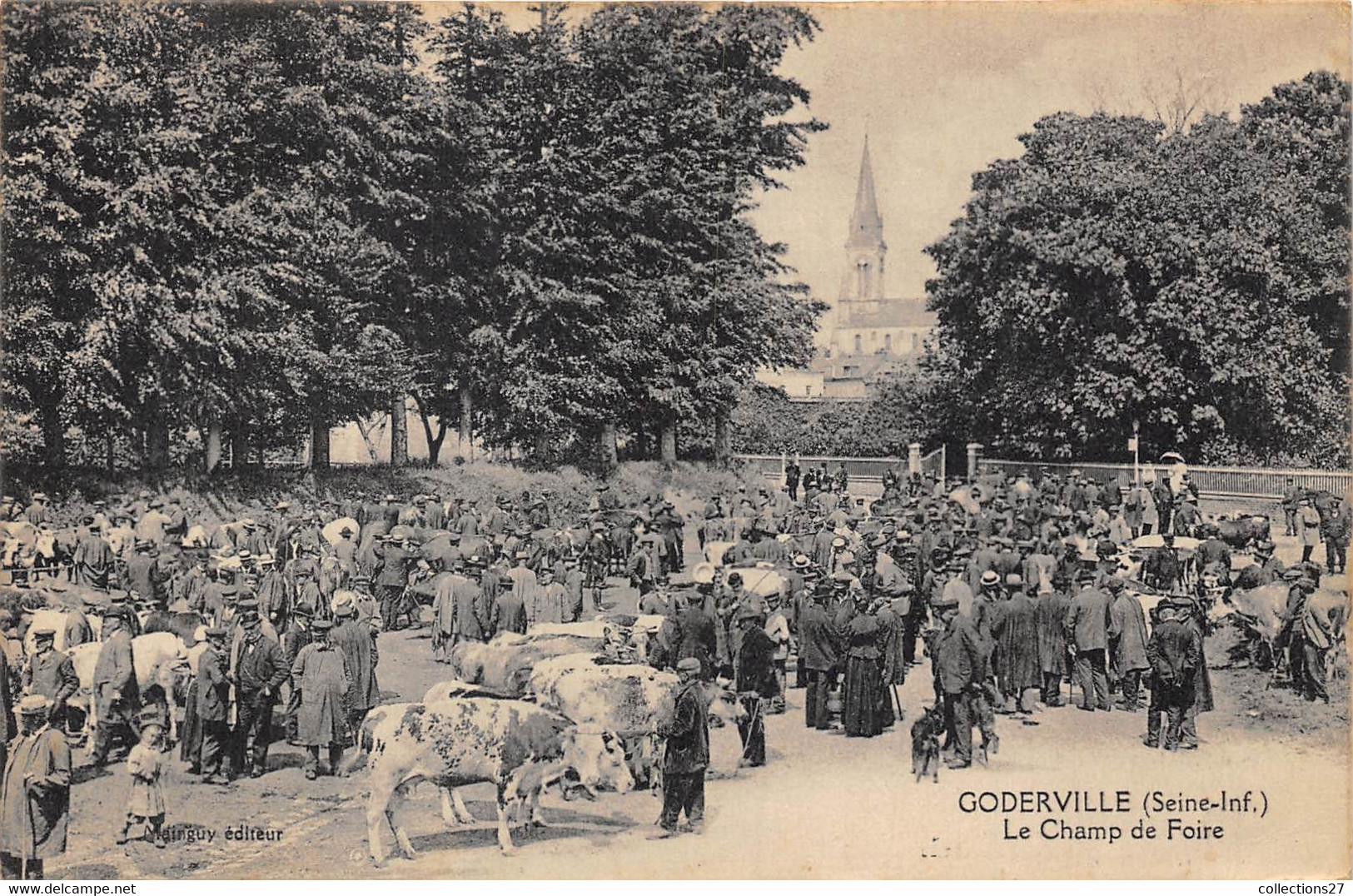 76-GODERBILLE- LE CHAMP DE FOIRE - Goderville