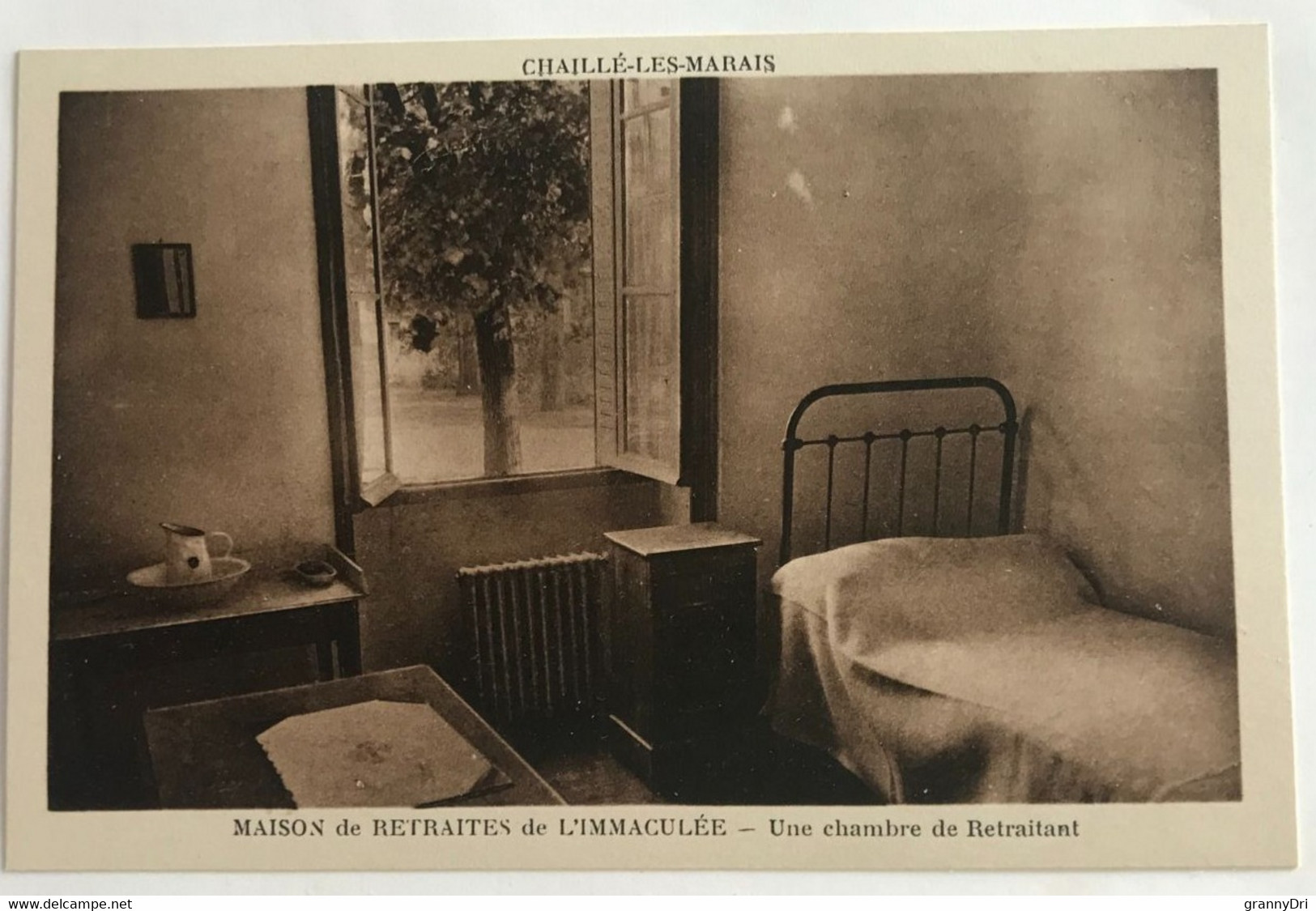 85 Chaille Les Marais  1954 Maison Retraite De L Immaculée Chambre De Retaitant - Chaille Les Marais