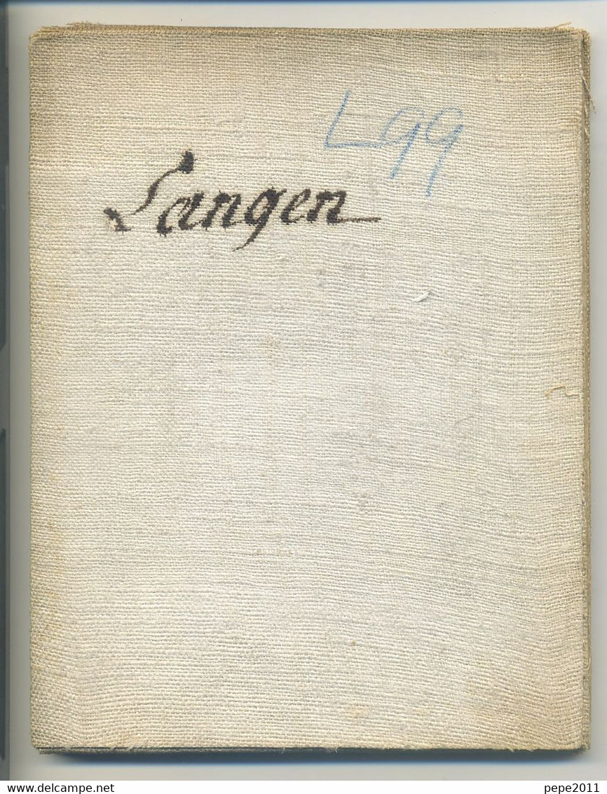 Authentique Carte Entoilée ( FELSING à DARMSTADT ) Langen, Waldorf, Moerfelden, Erzhausen, Neu Ysenburg, Ditzenbach,... - Cartes Géographiques