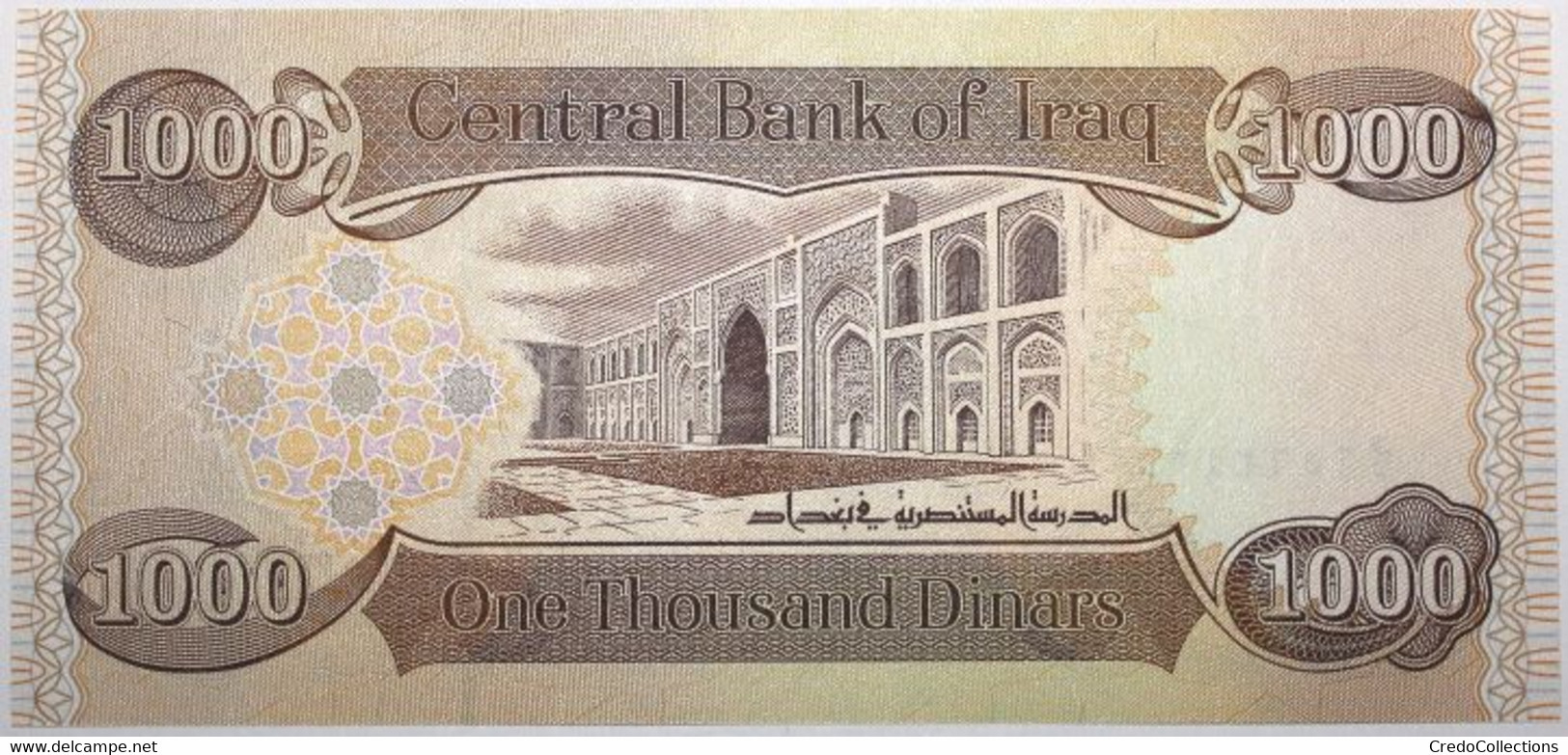 Iraq - 1000 Dinars - 2018 - PICK 104a - NEUF - Iraq