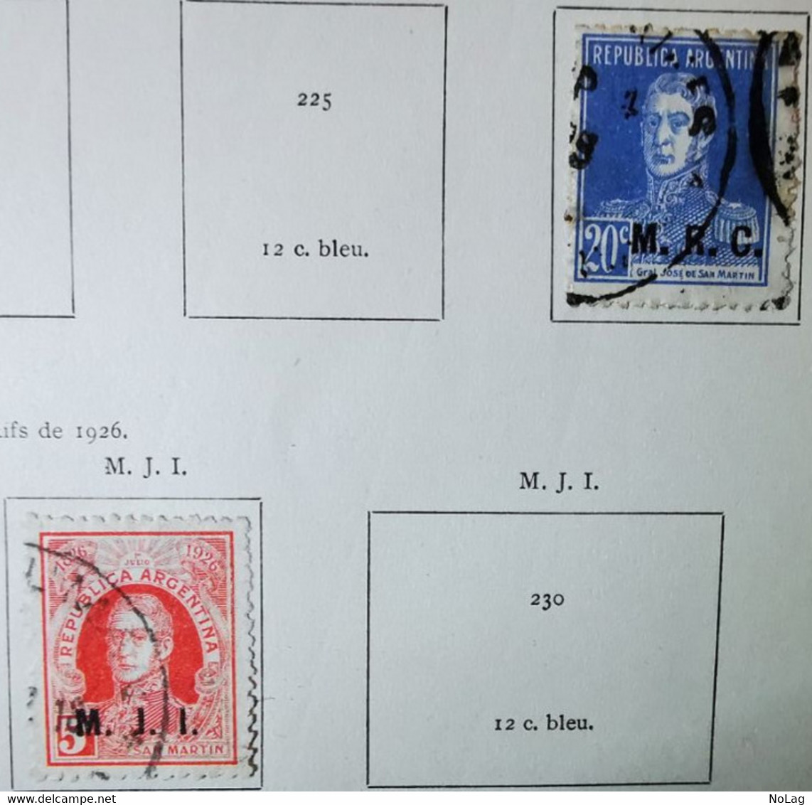 Argentine - 1913-23 - Lot De 33 Timbres Surchargés - Oblitérés Et Neufs - Other & Unclassified