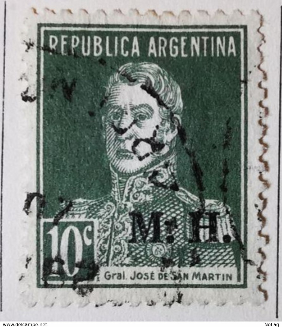 Argentine - 1913-23 - Lot De 33 Timbres Surchargés - Oblitérés Et Neufs - Other & Unclassified