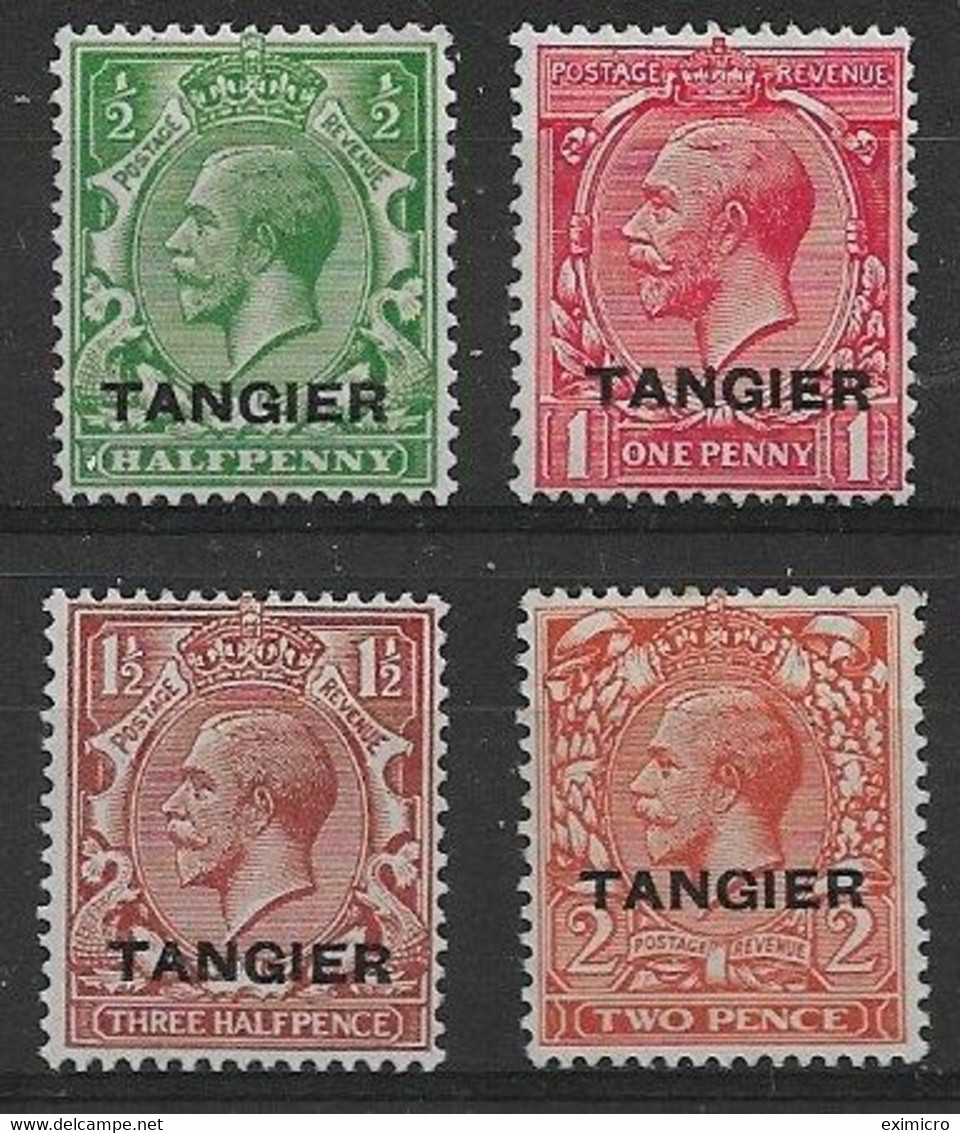 MOROCCO AGENCIES (TANGIER) 1927 SET SG 231/234 MOUNTED MINT Cat £27 - Uffici In Marocco / Tangeri (…-1958)