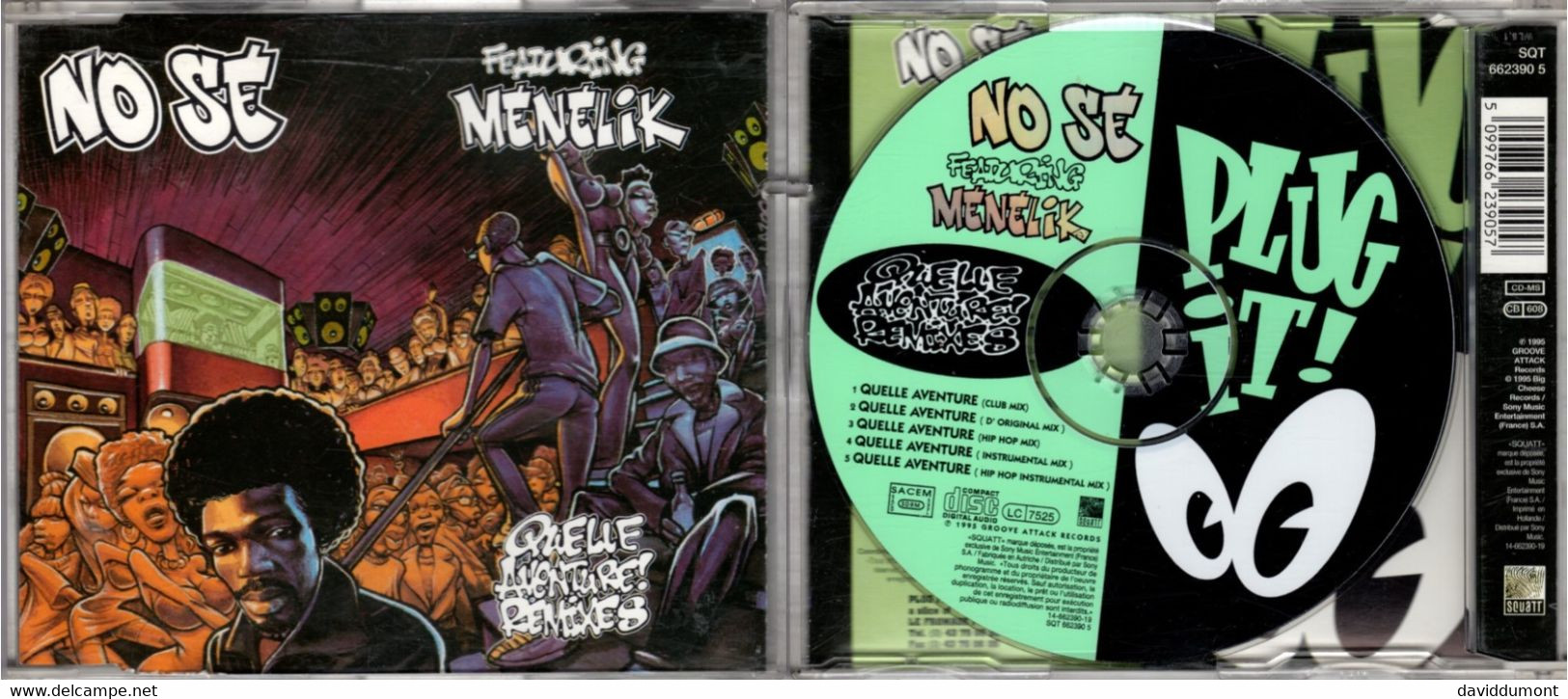 NO SE - Featuring Ménélik - Quelles Aventures! - CD Maxi - Rap & Hip Hop