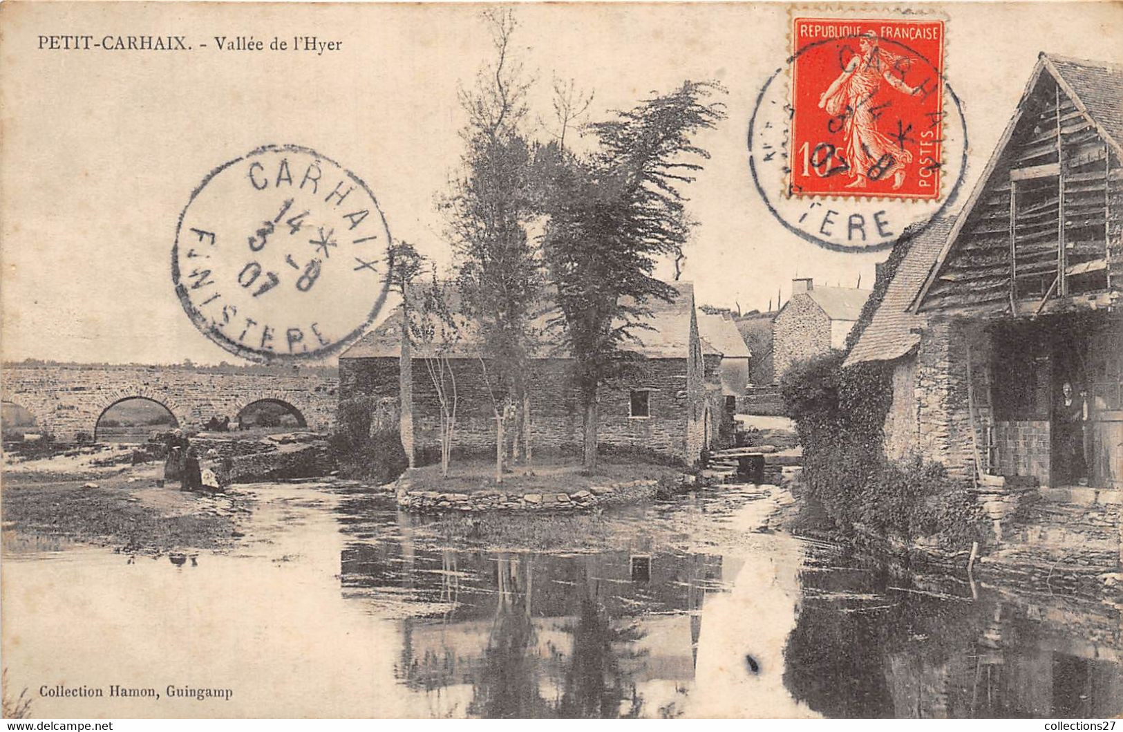29-CARHAIX-PETIT CARHAIX- VALLEE DE L'HYER - Carhaix-Plouguer