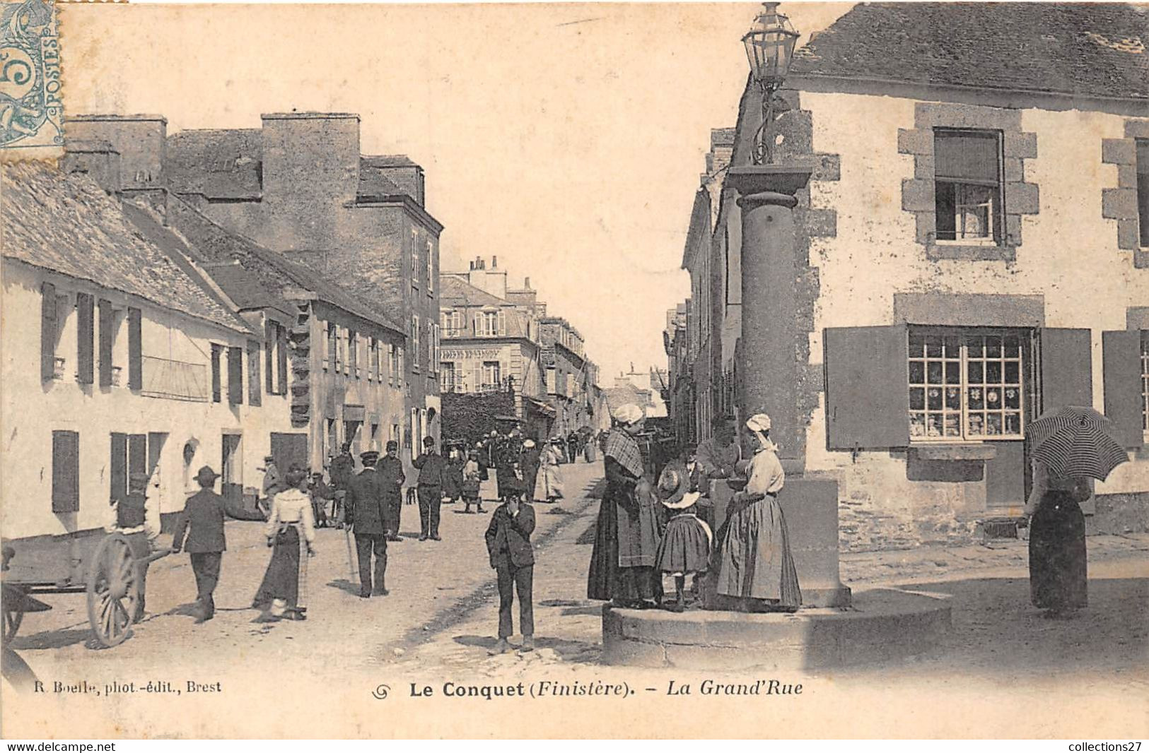29-LE-CONQUET- LA GRANDE RUE - Le Conquet