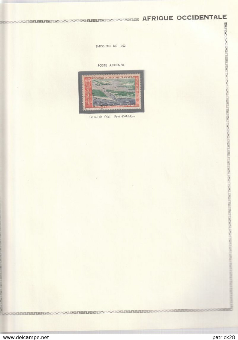 AOF 1951 N°16 PA Obl - Used Stamps