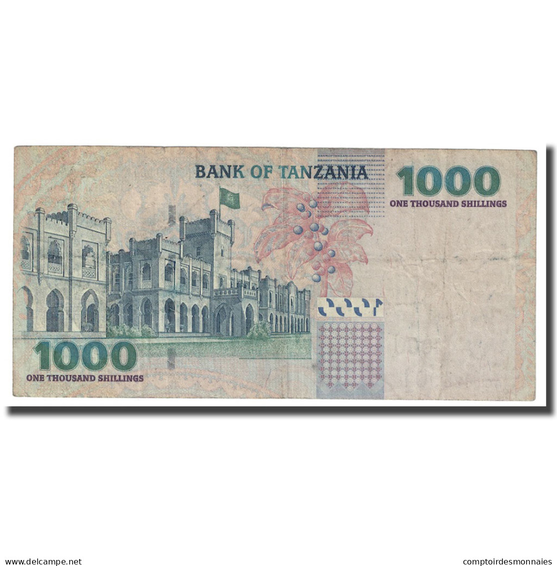 Billet, Tanzania, 1000 Shilingi, Undated (2003), KM:36a, B+ - Tanzania