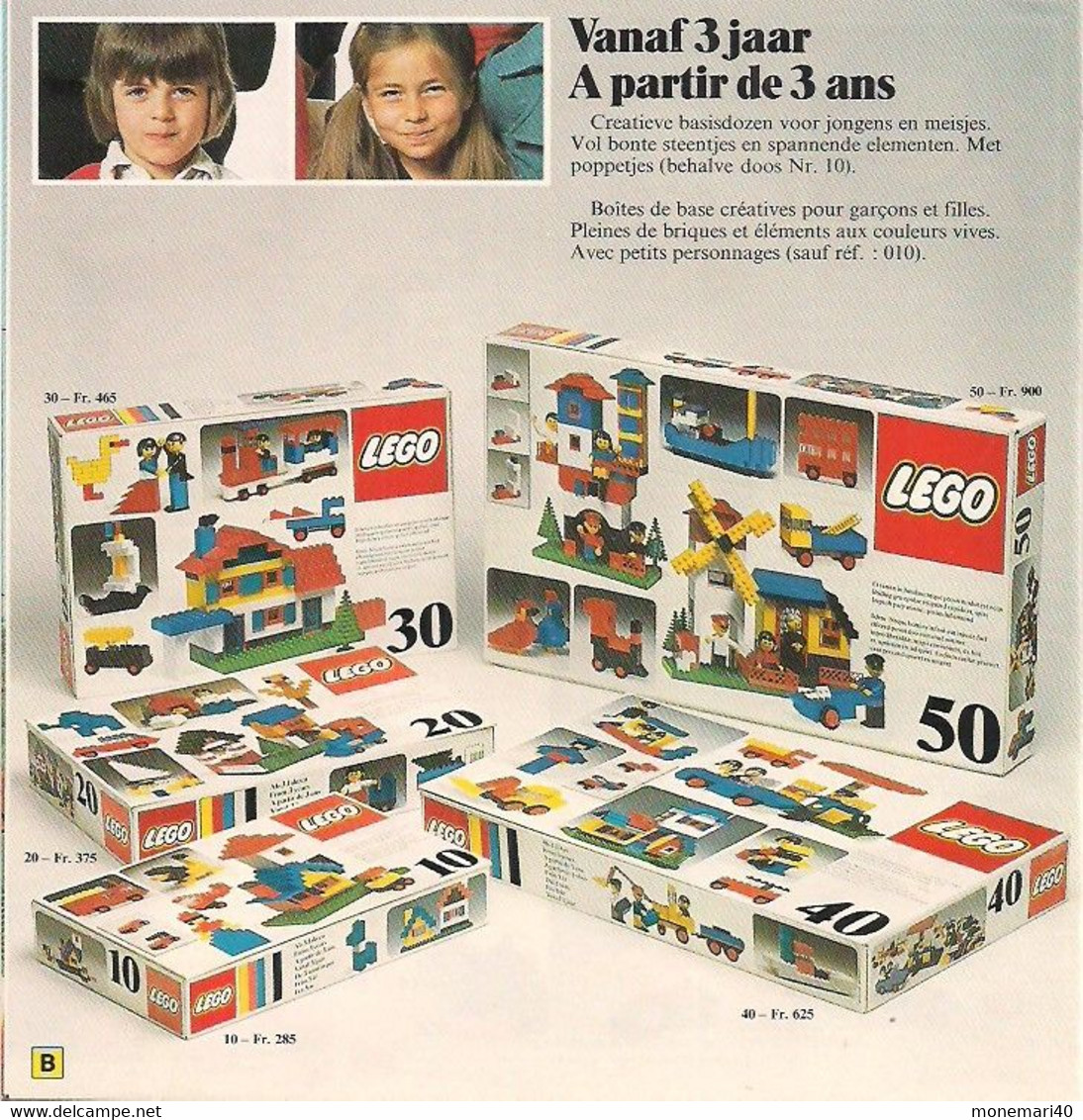 LEGO SYSTEM - CATALOGUE - GUIDE FAMILIAL - GEZINSWEGWIJZER - 1976. - Catalogues