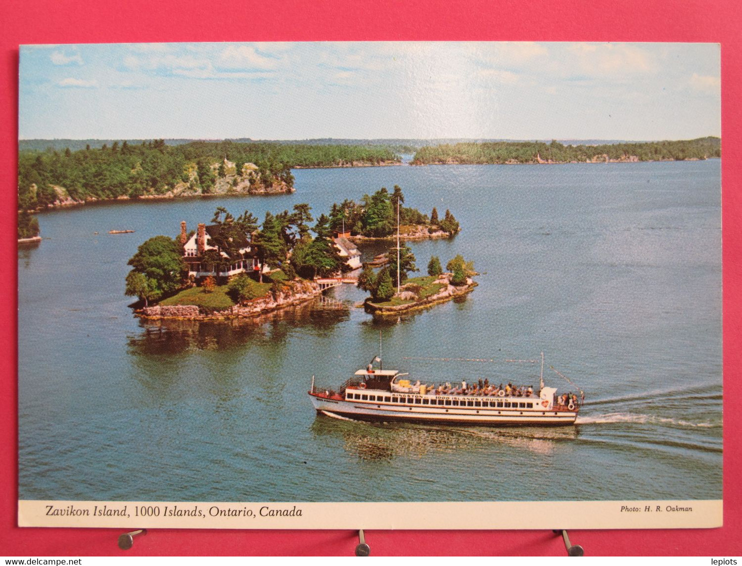 Visuel Pas Très Courant - Canada - Ontario - Zavikon Island - 1000 Islands - R/verso - Thousand Islands