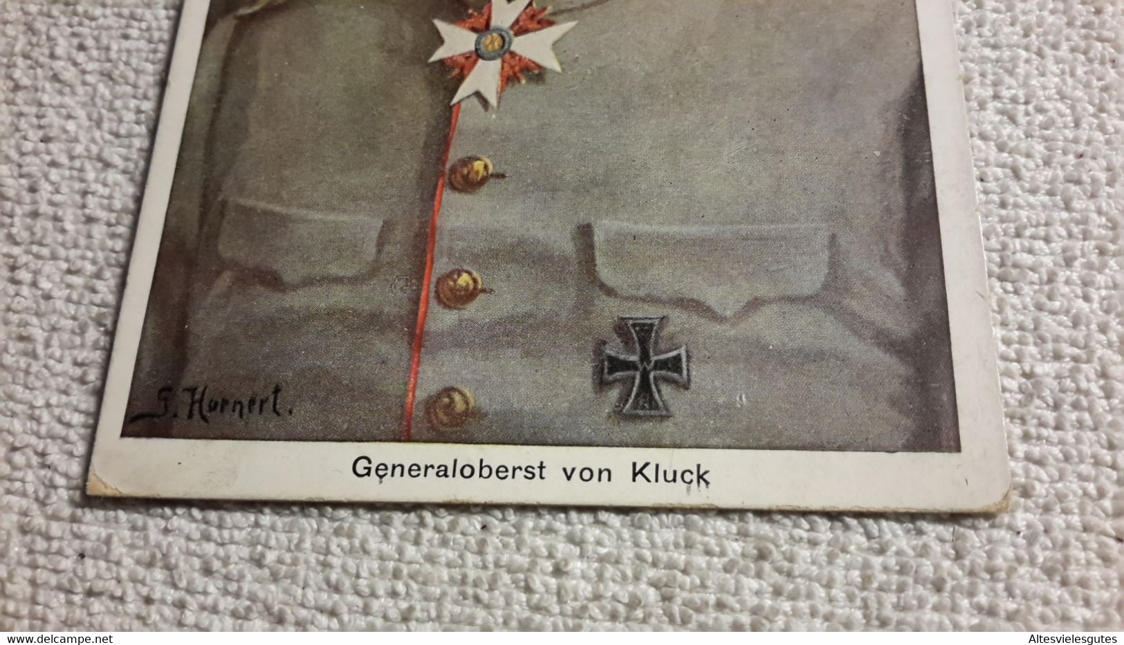 Wohlfahrts - Karte Generaloberst Von Kluck Fürsorge Für Ostpreußische Flüchtlinge Militär Uniformen - 1914-18