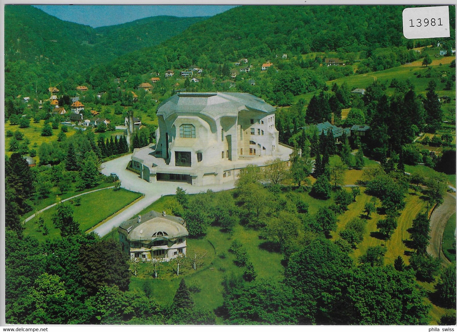 Flugaufnahme Goetheanum Dornach SO Fliegeraufnahme - Dornach