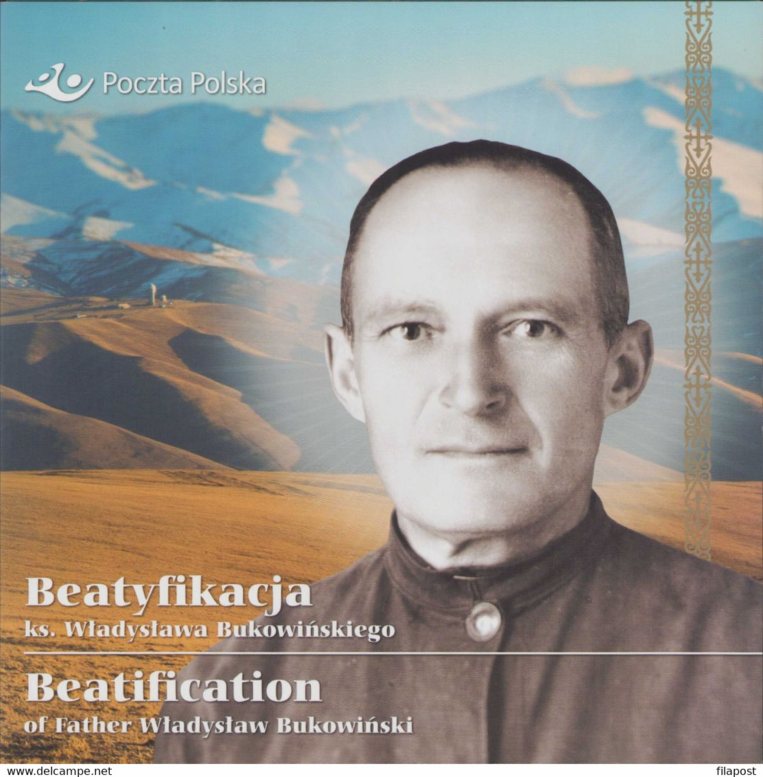 Poland 2016 Beatification Father Wladyslaw Bukowinski Apostle Of Kazakhstan Polish Catholic Priest, Dziwisz, Folder F - Booklets