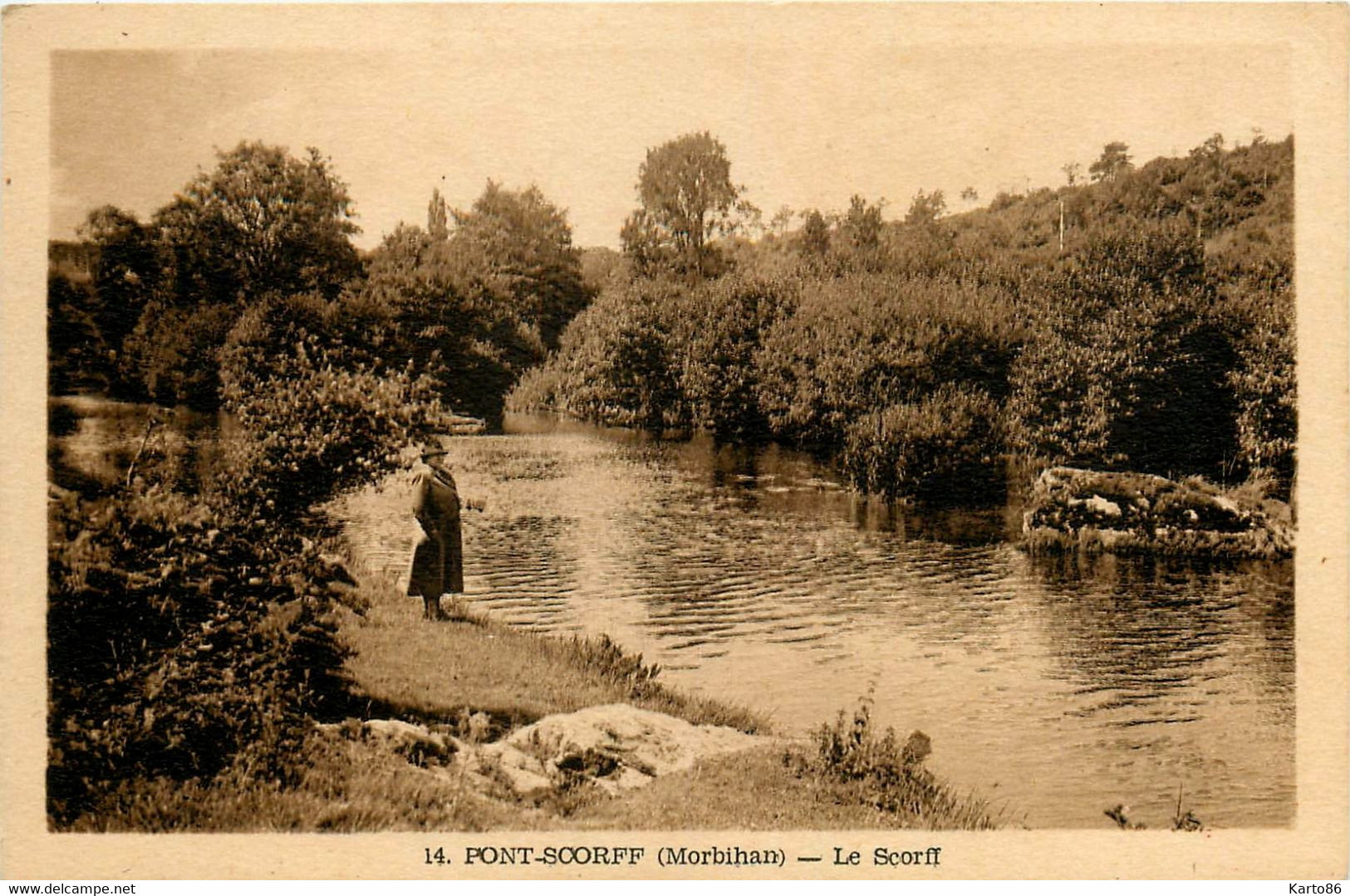 Pont Scorff * Vue Sur Le Scorff - Pont Scorff