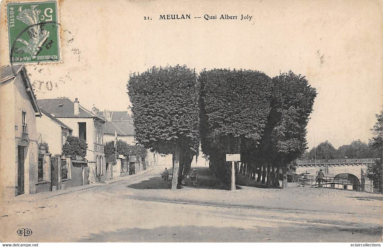 Meulan            78         Quai Albert Joly        (voir Scan) - Meulan