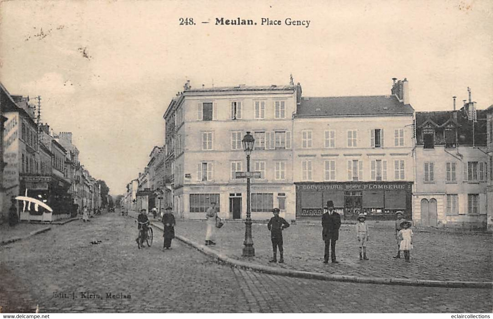 Meulan            78          Place Gency       N°248       (voir Scan) - Meulan
