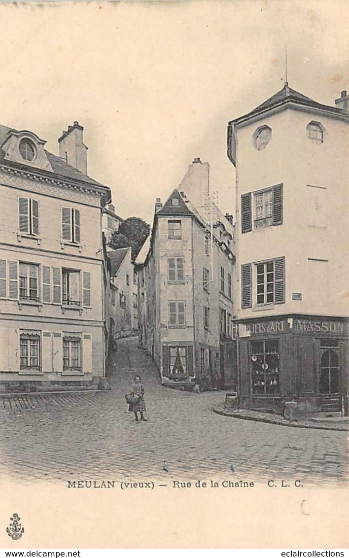 Meulan            78          Rue De La Chaîne      (voir Scan) - Meulan