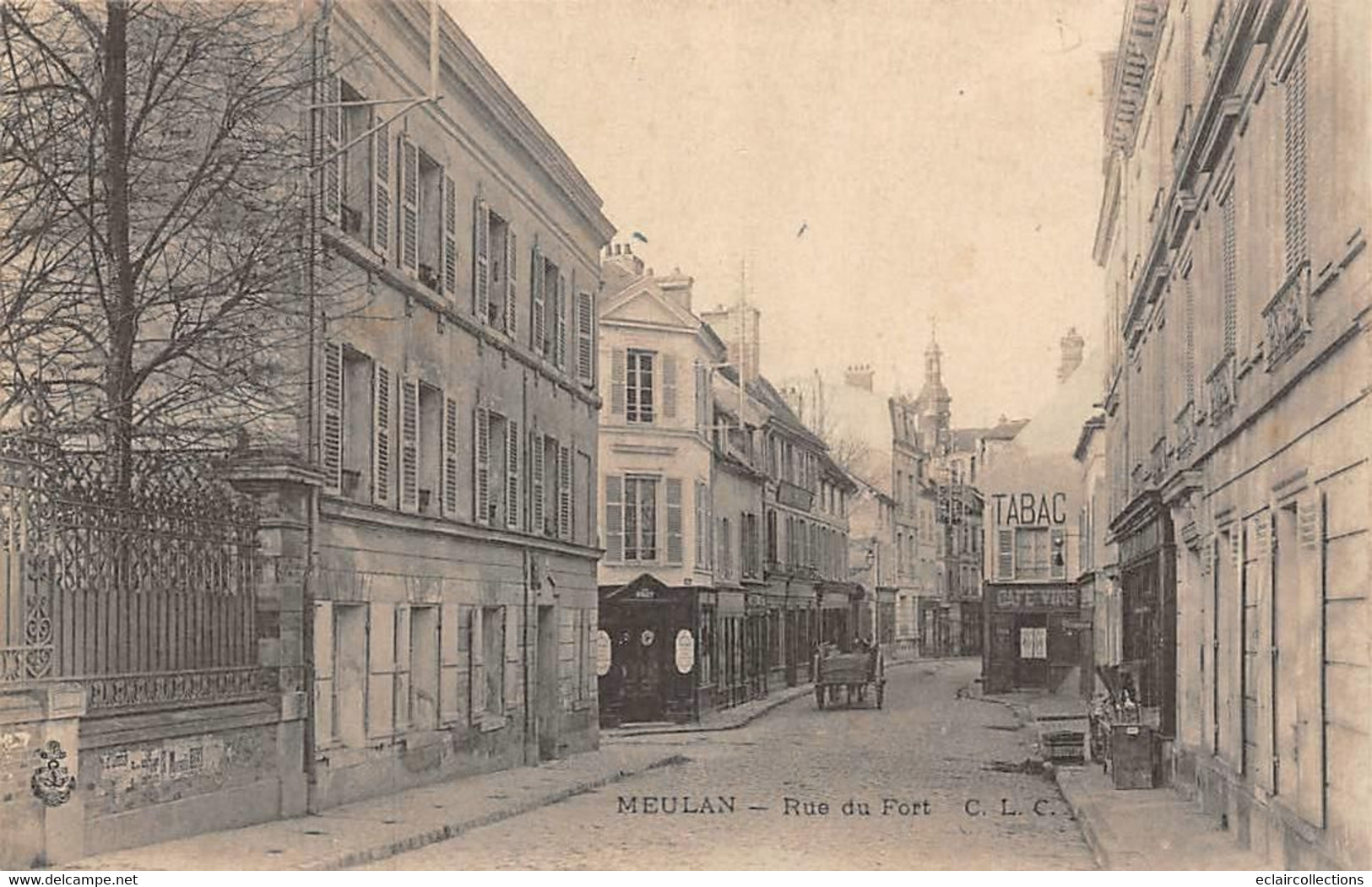 Meulan            78           Rue Du Fort        (voir Scan) - Meulan