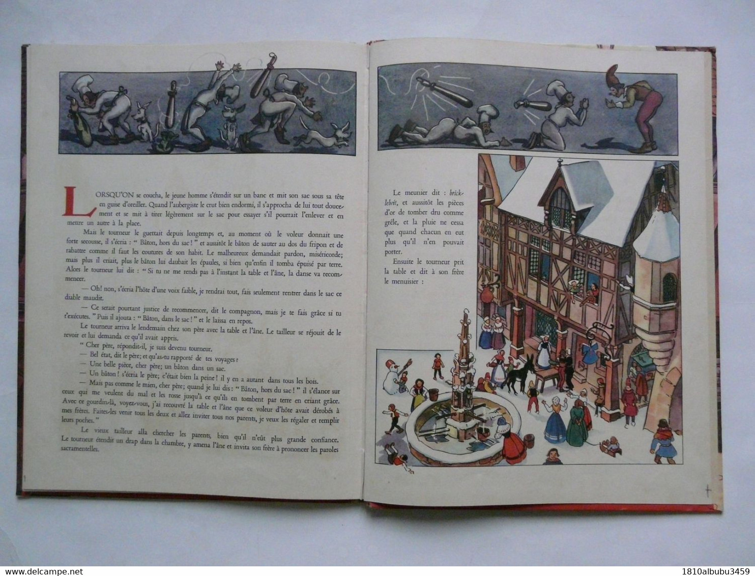 CONTES DE GRIMM - Images De Jean MORETTE - Hachette 1946 - Hachette