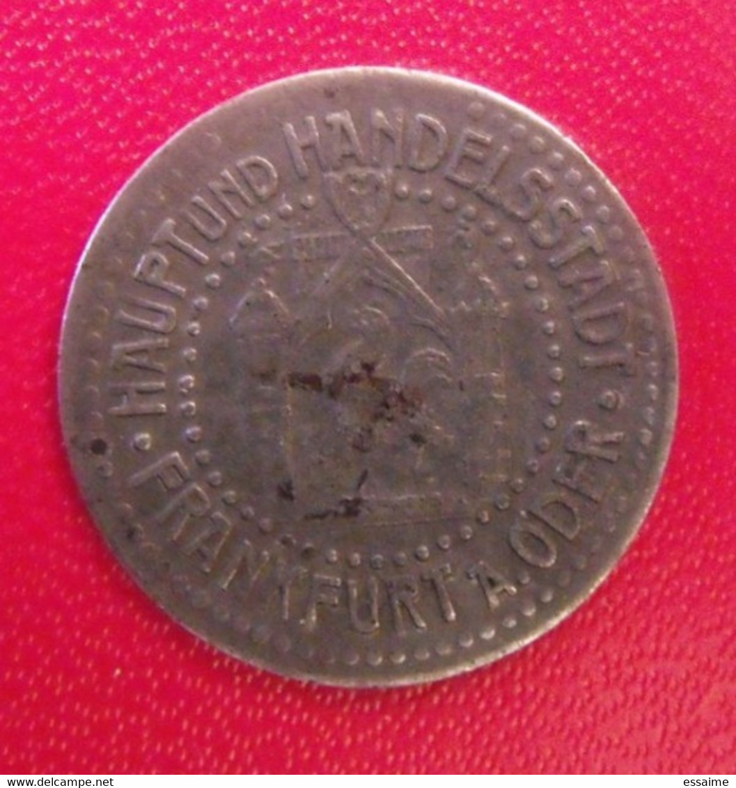 Allemagne. Kriegsgeld 10 Pfennig 1917. Frankfurt. Monnaie De Camp De Prisonniers - 10 Pfennig