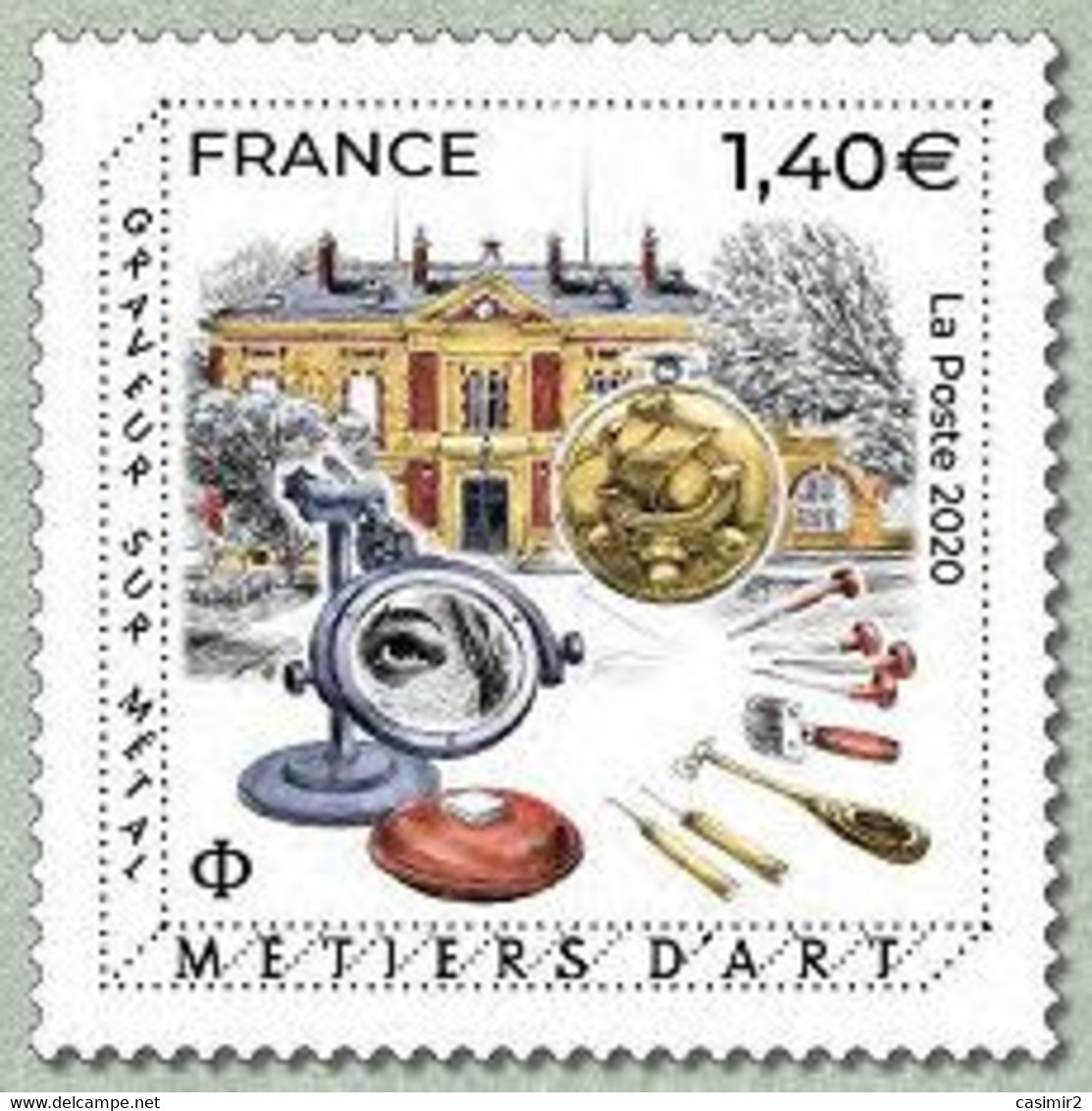 5454 GRAVEUR SUR METAL - Unused Stamps