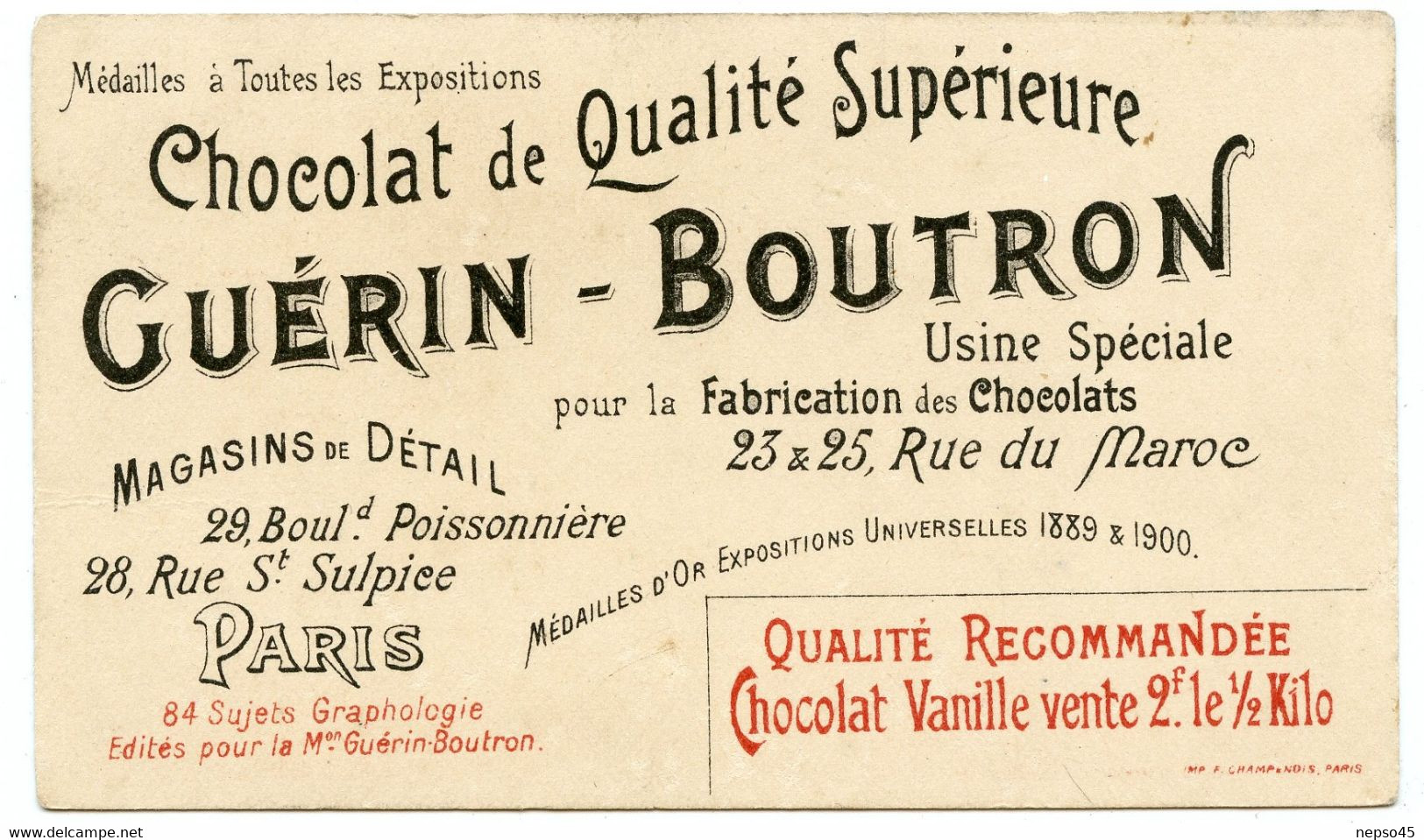 Graphologie.le Caractère Expliqué Par L'écriture.les T Minuscules Bouclés Et Arrêtés Dans Le Bas = Patience. - Guérin-Boutron