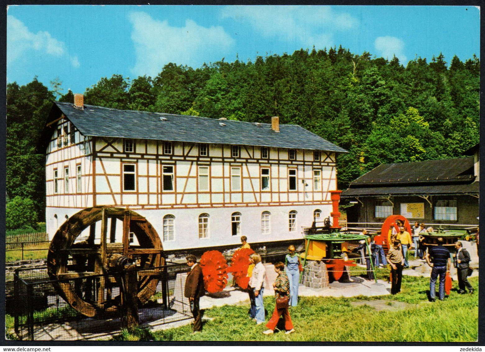 E2118 - Ziegenrück - Museum Wasserkraftnutzung Wassermühle - Bild Und Heimat Reichenbach - Ziegenrück
