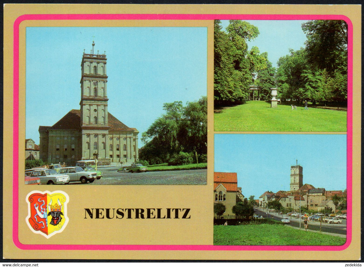 A6478 - TOP Neustrelitz - Ikarus Omnibus - Bild Und Heimat Reichenbach - Neustrelitz