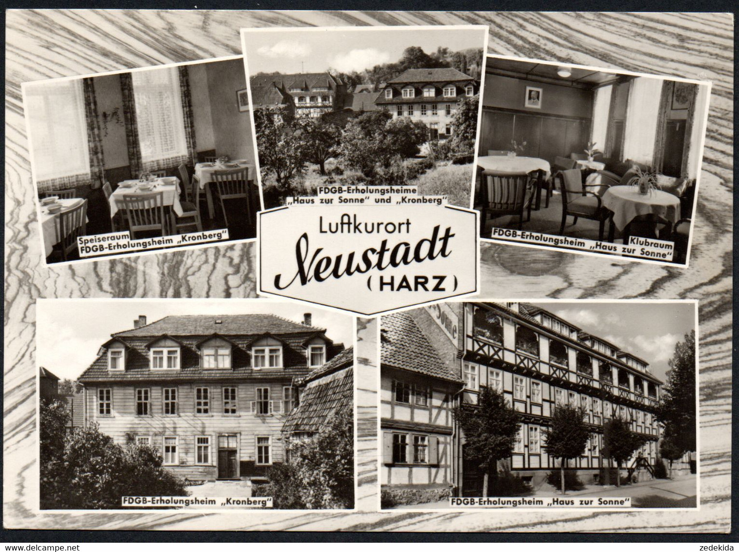 E7602 - TOP Neustadt FDGB Heim - VEB Bild Und Heimat Reichenbach - Neustadt / Orla